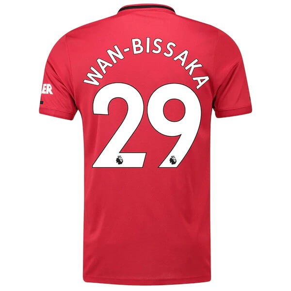 Camiseta Manchester United NO.29 Wan Bissaka Replica Primera Ropa 2019/20 Rojo